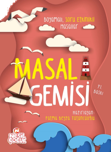 Masal Gemisi; Boyamalı Soru Etkinlikli Masallar (kalem Hediyeli) | ben