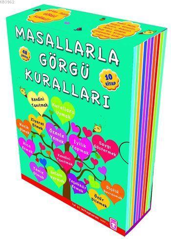 Masallarla Görgü Kuralları - Set (10 Kitap) | benlikitap.com