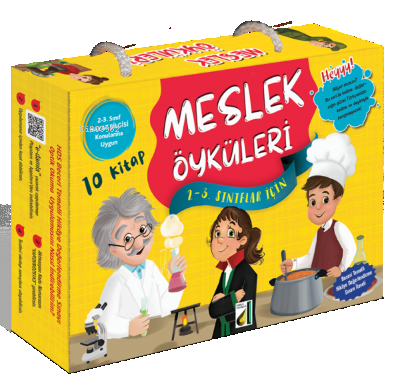 Meslek Öyküleri (10 Kitap Takım) ;1-3 Sınıflar İçin | benlikitap.com