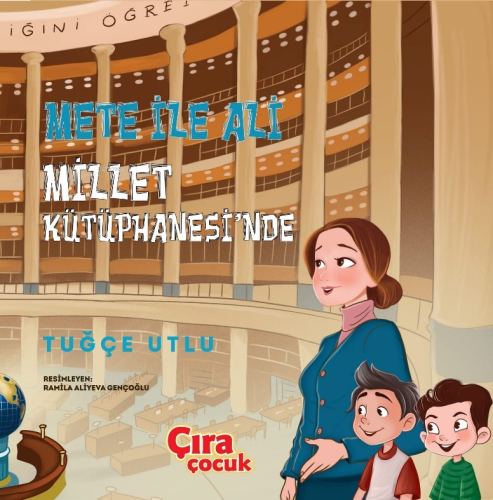 Mete ile Ali Millet Kütüphanesi’nde | benlikitap.com