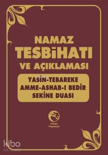 Namaz Tesbihatı Türkçe Okunuşu ve Anlamı | benlikitap.com