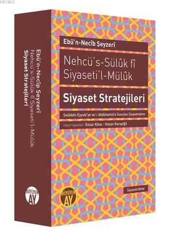 Nehcü's-Süluk fi Siyaseti'l-Müluk Siyaset Stratejileri | benlikitap.co