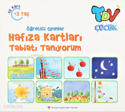 Öğretici Oyunlar Hafıza Kartları - Hayvanları Öğreniyorum 48 Kart | be