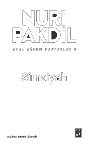 Otel Gören Defterler 4: Simsiyah | benlikitap.com