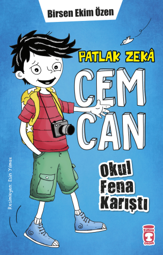 Patlak Zekâ Cemcan ;Okul Fena Karıştı (Fleksi Cilt) | benlikitap.com