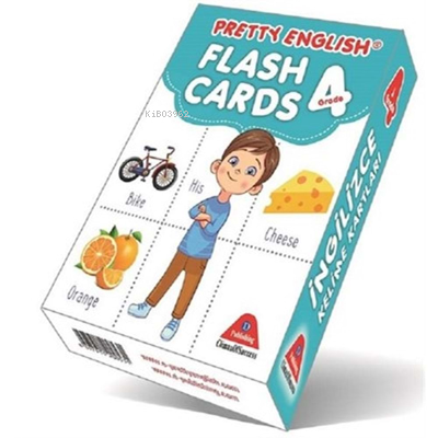 Pretty English Flash Cards - 4. Sınıf | benlikitap.com