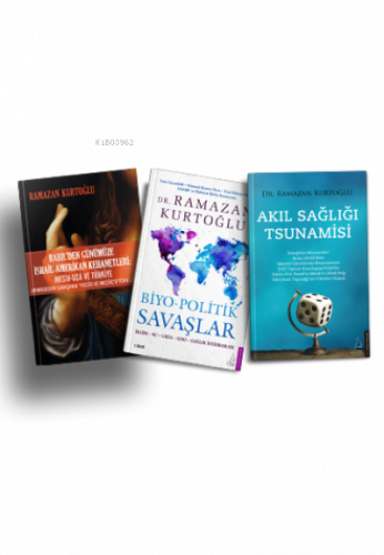 Ramazan Kurtoğlu 3 Kitap Set | benlikitap.com