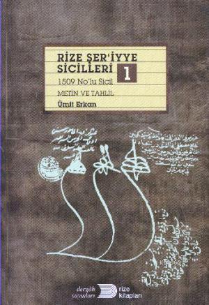 Rize Şer'iyye Sicilleri -1 | benlikitap.com