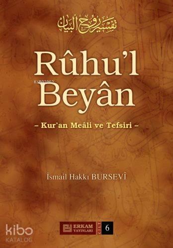 Rûhu'l Beyân Tefsiri - 6. Cilt | benlikitap.com