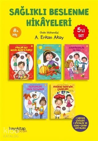 Sağlıklı Beslenme Hikayeleri (5 Kitap) | benlikitap.com