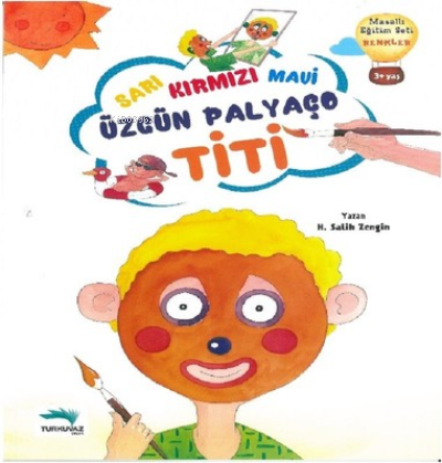 Sarı Kırmızı Mavi Özgün Palyaço Titi | benlikitap.com