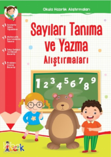 Sayıları Tanıma ve Yazma Alıştırmaları;Okula Hazırlık Alıştırmaları | 