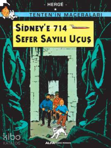 Sidney'e 714 Sefer Sayılı Uçuş - Tenten'in Maceraları | benlikitap.com