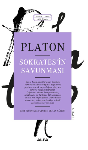 Sokrates'in Savunması Platon | benlikitap.com