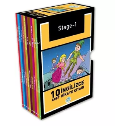 Stage-1 İngilizce Hikaye Seti (10 Kitap Kutulu) | benlikitap.com