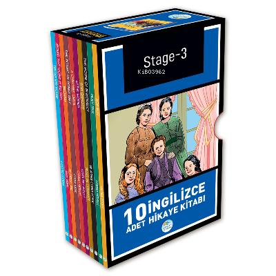 Stage 3 - İngilizce Hikaye Seti 10 Kitap | benlikitap.com