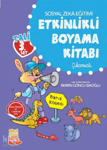 Tali 3. Set - Etkinlikli Boyama Kitabı;Çıkartmalı | benlikitap.com