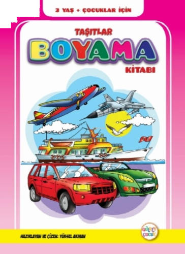 Taşıtlar Boyama Kitabı | benlikitap.com