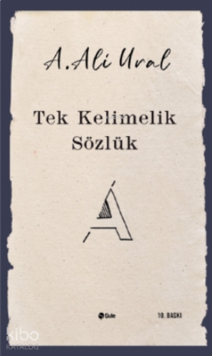 Tek Kelimelik Sözlük | benlikitap.com