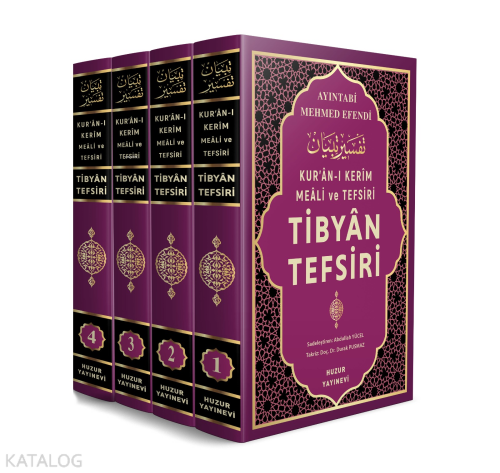 Tibyan Tefsiri Kuran-ı Kerim Meali ve Tefsiri (4 Cilt) | benlikitap.co