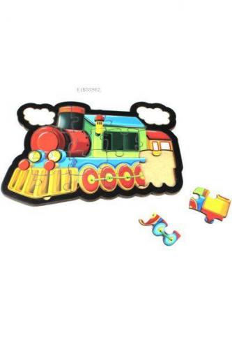 Tren Puzzle - Ahşap | benlikitap.com