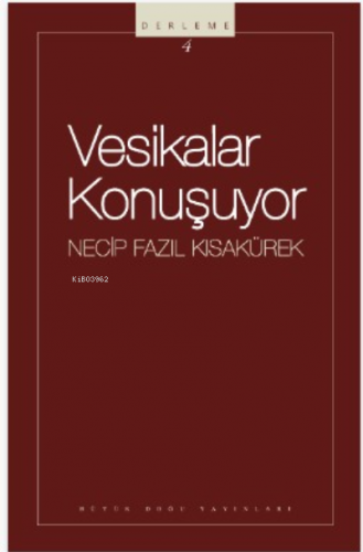 Vesikalar Konuşuyor | benlikitap.com