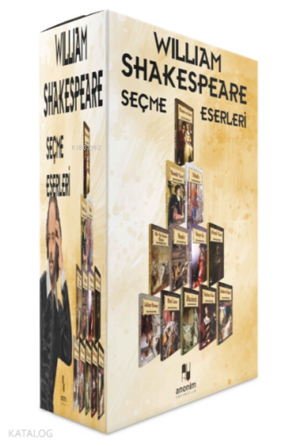 William Shakespeare 12 Kitap Set | benlikitap.com