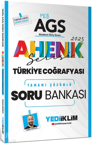 Yediiklim Yayınları 2025 MEB AGS Ahenk Serisi Türkiye Coğrafyası Tamam