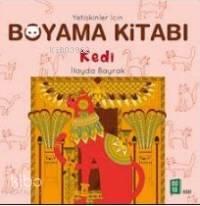 Yetişkinler İçin Boyama Kitabı; Kedi | benlikitap.com